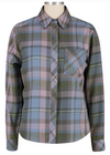 Hidden Button Placket Shirt