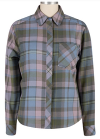 Hidden Button Placket Shirt