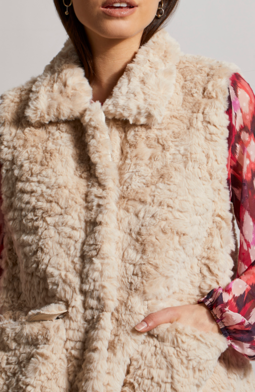 Faux Fur Vest by Tribal