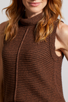 Sleeveless Turtleneck Sweater