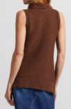 Sleeveless Turtleneck Sweater