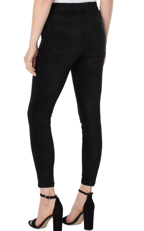 Abby Faux Suede Ankle Pants