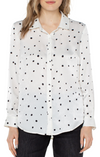 Dalmation Dots Button Blouse