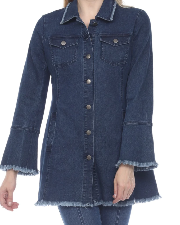 Stretchy Denim Jacket