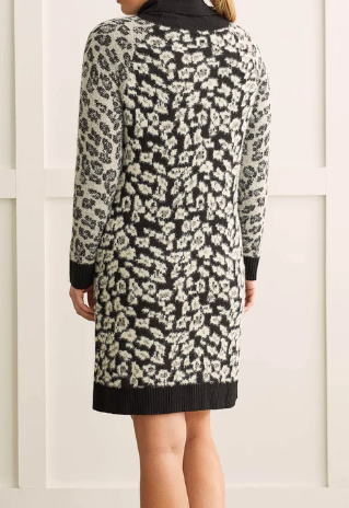 Cowl Neck Sweater Dress