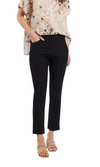 FLATTEN IT® SLIMMING ANKLE PANTS-BLACK