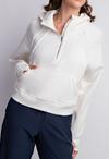 French Terry Cropped Hoodie