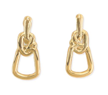 Water Resistant Gold Earrings