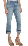 Marley Girlfriend with Cuffed Back Seam (Old Coast)