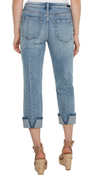 Marley Girlfriend with Cuffed Back Seam (Old Coast)