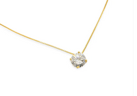 Sterling Silver Gold Necklace