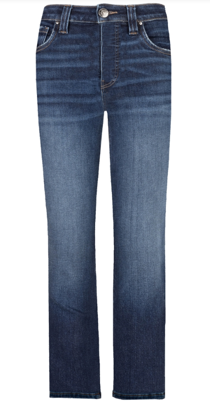 Reese High Rise Fab Ab Ankle Straight