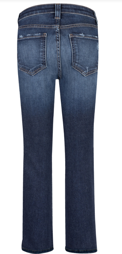 Reese High Rise Fab Ab Ankle Straight