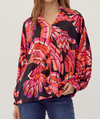 Satin Print Top