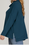 Turtleneck Knit Top