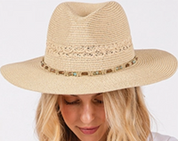 Wide Brim Straw Hat