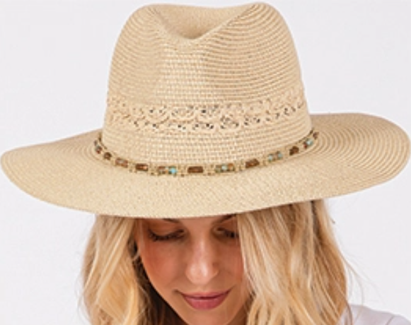 Wide Brim Straw Hat