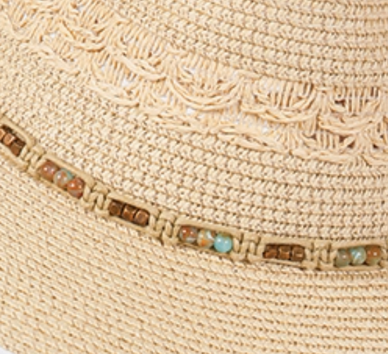 Wide Brim Straw Hat