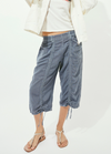 Gianna Ruched Gaucho Pants