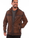 Burnished Leather Jacket