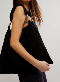 Bobbi Slouch Suede Tote