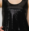 Sparkly Tank Top With Lace