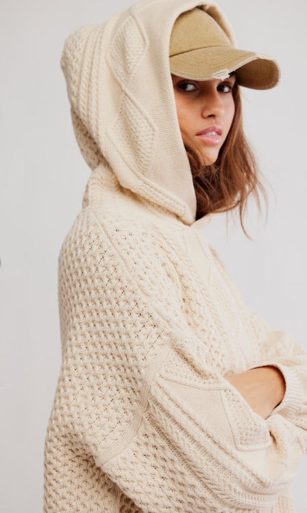 Explorer Cable Hoodie Sweater