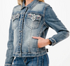 Embroidered Denim Jacket