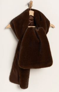 Snow Angel Faux Fur Wrap