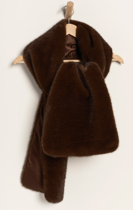 Snow Angel Faux Fur Wrap
