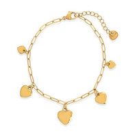 Hearts Bracelet