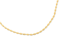 Oval Beaded Necklace