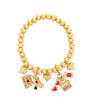 Shopping Charm Bracelet
