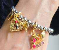 Shopping Charm Bracelet
