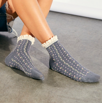 Waffle Knit FP Socks