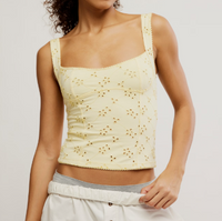 Full Bloom Eylet Cami