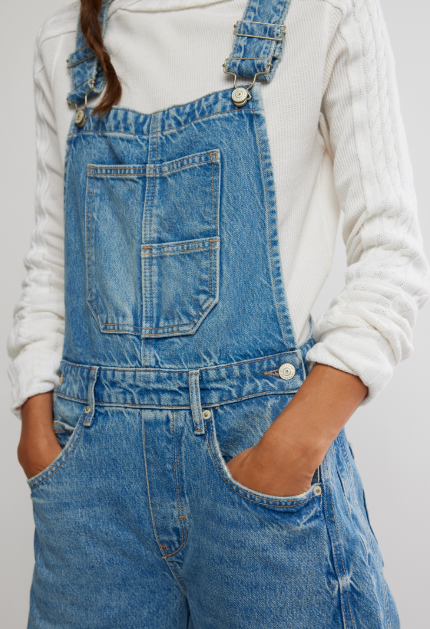 Good Luck Barrel Overalls