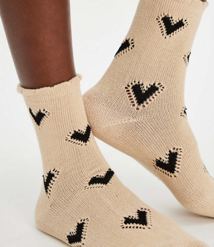 Cupids Bow Socks