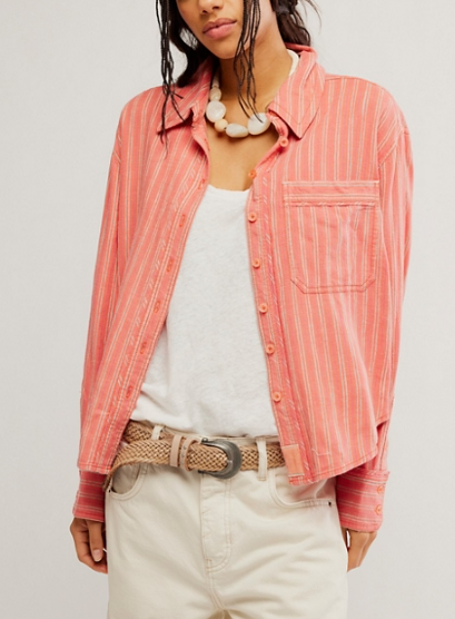 Striped Linen Laurel
