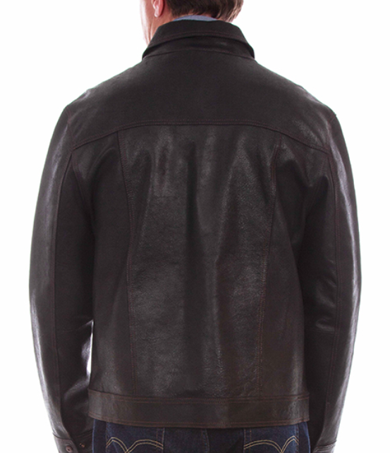 Vintage Black Leather Jacket