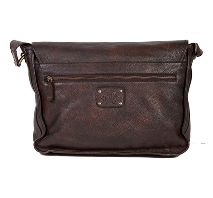 Leather Messenger Bag