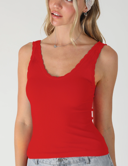 Reversible Scallop Edge Tank