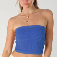 Floral Lace Tube Top
