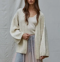 Open Front Cardigan