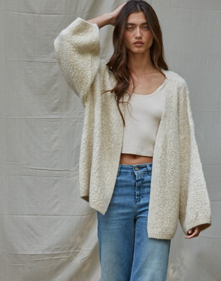 Open Front Cardigan