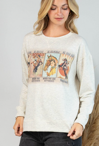 Vintage Western Rodeo Sweatshirt