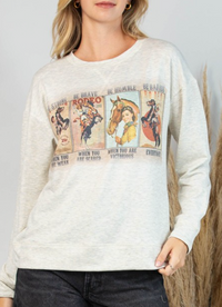 Vintage Western Rodeo Sweatshirt