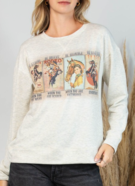 Vintage Western Rodeo Sweatshirt