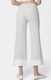 High Rise Striped Cuff