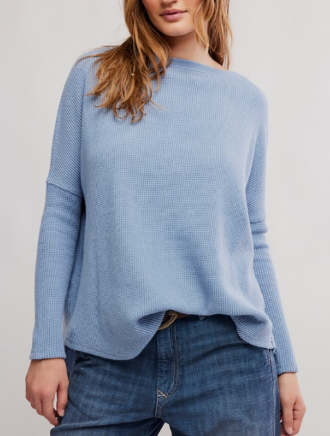 Latte Blues Thermal Solid